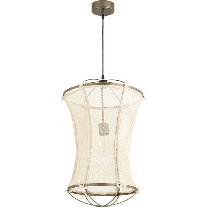 Cyan 10910 Ara Contemporary Natural Hanging Pendant Lighting