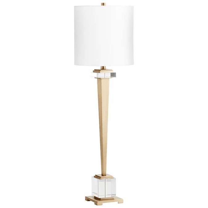 Cyan Design 10956 Statuette Contemporary Brass Lighting Table Lamp