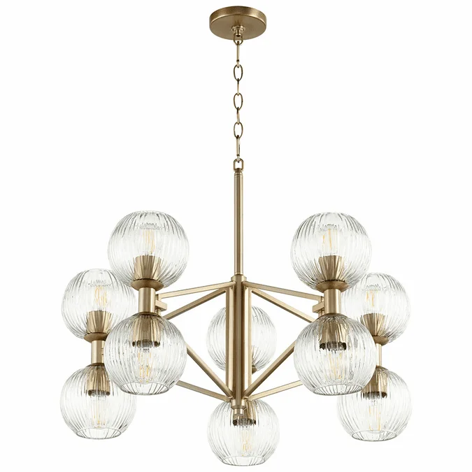 Cyan Design 10962 Helios Aged Brass 28.5″ Chandelier Light