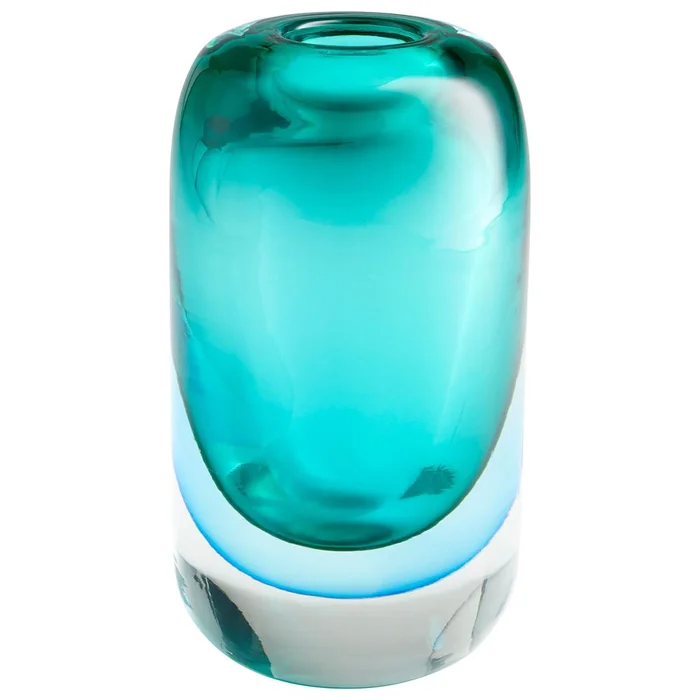 Cyan Small Ophelia Vase – Blue – 10303