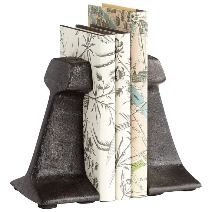 Cyan Smithy Bookends – Zinc – 07230