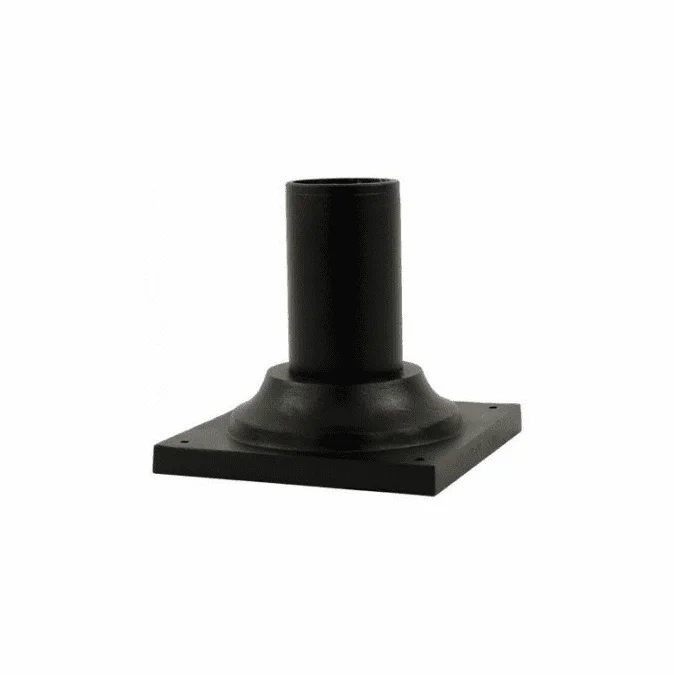 Dabmar BS250-B Modern Black Outdoor Large Pier Mount