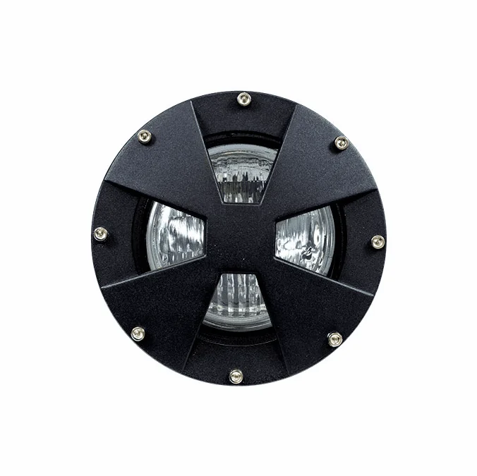 Dabmar DW4780-B Medium Drive Over Modern Line Voltage Black Exterior Well Lighting