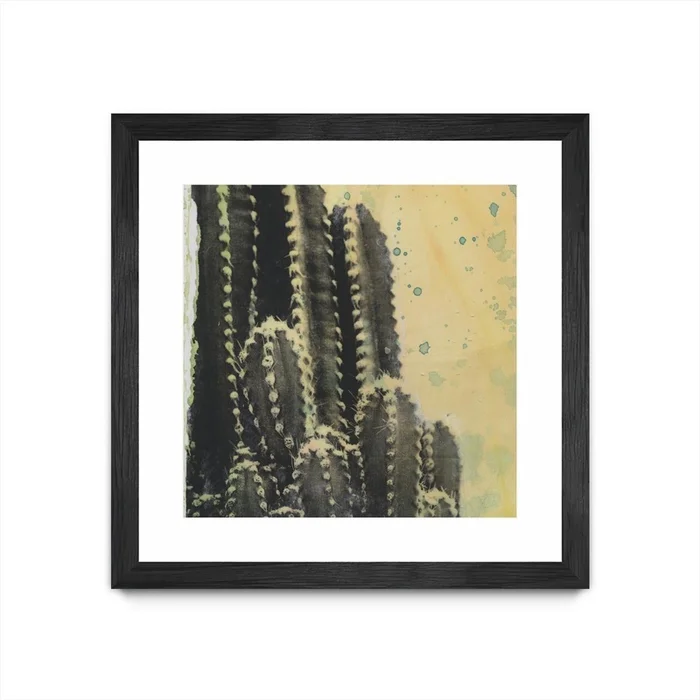Desert Dreams Iv Matted and Framed Black 30×30 Wall Art|uvre dart murale encadre noire et mate Desert Dreams Iv 30×30