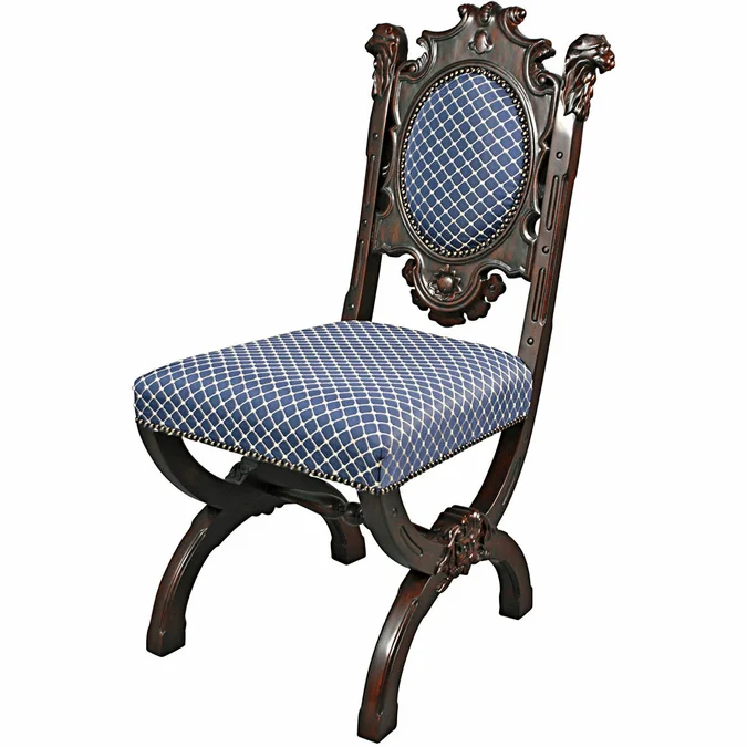 Design Toscano AF51262 Sir Raleigh Traditional Cherry Dining Chair