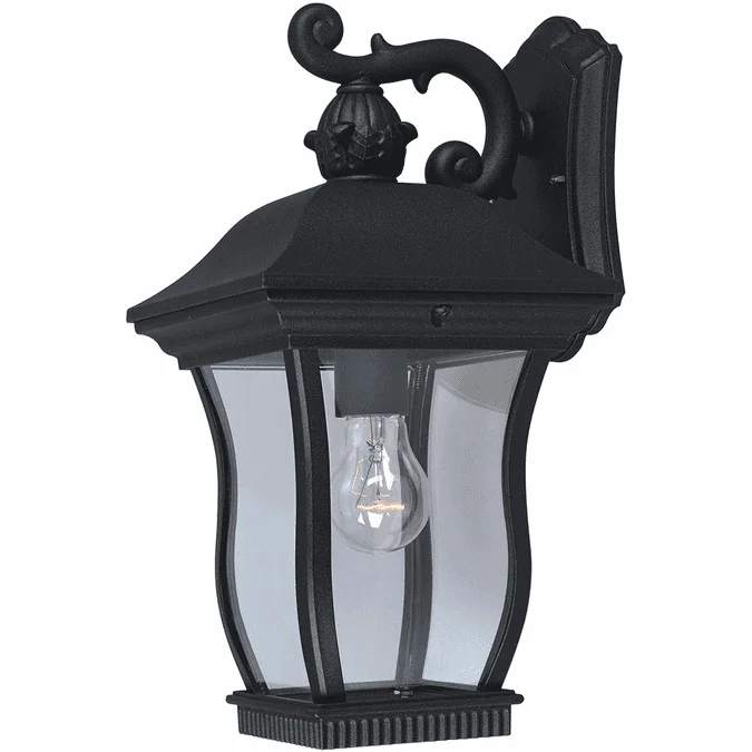 Designers Fountain 2701-BK Chelsea Traditional Black Outdoor Light Sconce