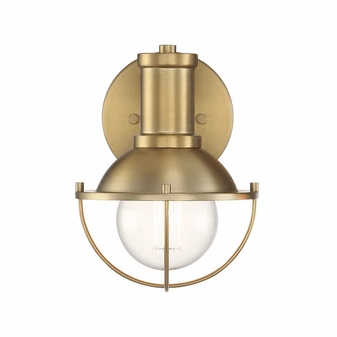 Designers Fountain D243M-1B-BG Dalton Modern Brushed Gold Wall Lighting Sconce