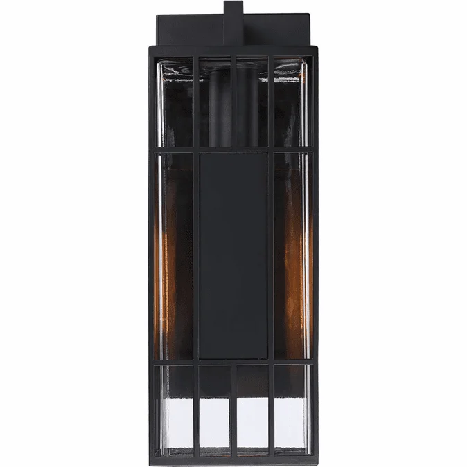 Designers Fountain D351M-18EW-BK Edgehill Matte Black 18″ Exterior Light Sconce