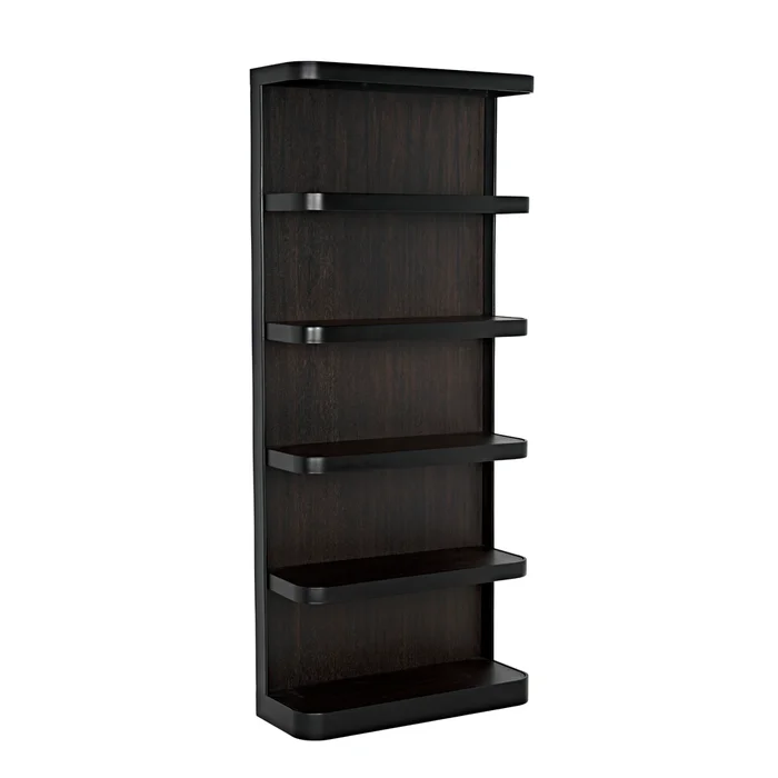 dido bookcase, black metal