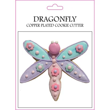 Dragonfly Cookie Cutters (Set Of 6) in Copper (45|CPDFLY/S6)