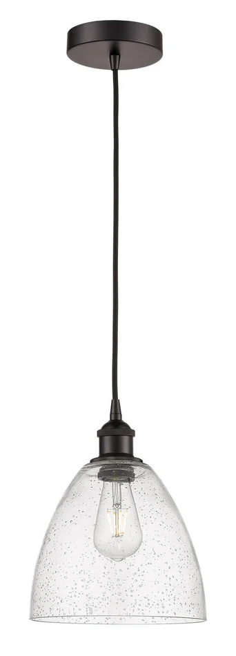 Edison LED Mini Pendant in Oil Rubbed Bronze (405|616-1P-OB-GBD-94-LED)