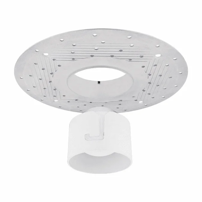 Elco EL2SFR Pex Modern Ceiling Recessed Light 2″ Round Trimless Spackle Frame
