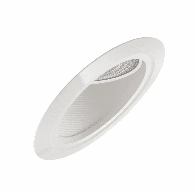 Elco EL607 Contemporary Medium Base 6″ Super Sloped Baffle PAR38 Gimbal Ceiling Can Light