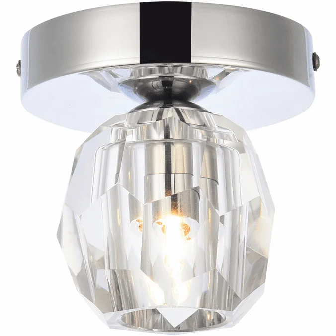 Elegant 3505F5C Eren Chrome Ceiling Light Fixture