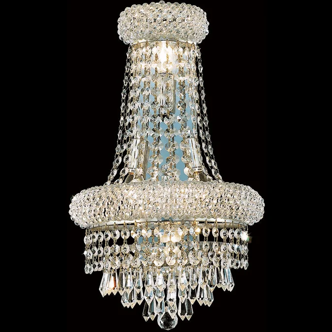 Elegant V1802W12SC/RC Primo Chrome Sconce Lighting