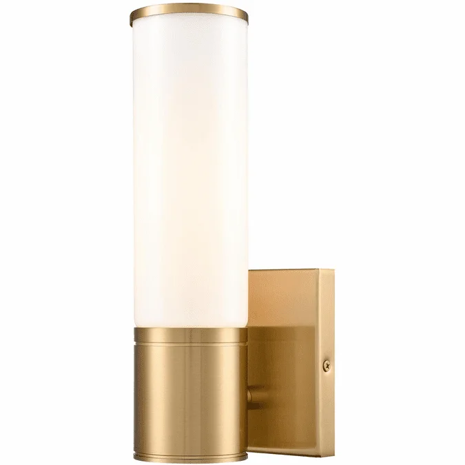 Elk Home 18553/1 Jonathan Contemporary Satin Brass Wall Mounted Lamp