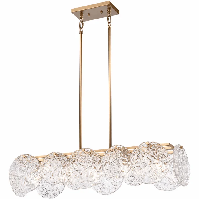 Elk Home 18577/5 Ensemble Modern Satin Brass Kitchen Island Light