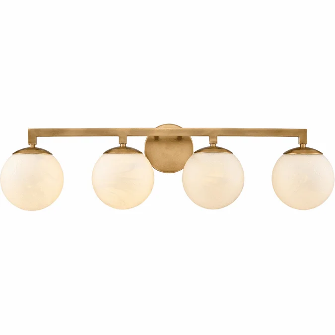 Elk Home 90083/4 Gillian Contemporary Natural Brass 4-Light Bathroom Vanity Lighting