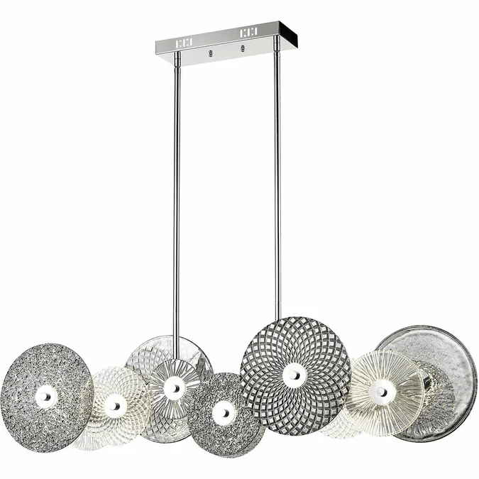 Elk Home D4420 Dream Catcher Contemporary Chrome LED Island Lighting