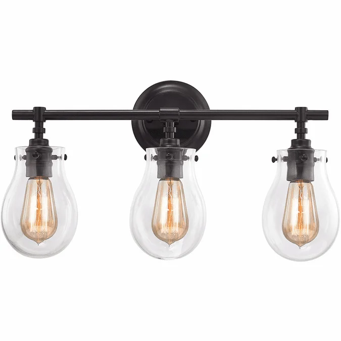 Elk Home Showroom 31932-3 Jaelyn Modern Oil Rubbed Bronze 3-Light Bath Wall Sconce