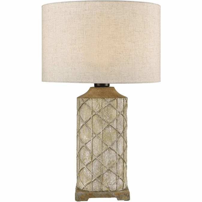 Elk Home Signature D4388 Sloan Brown / Grey / Antique White Side Table Lamp
