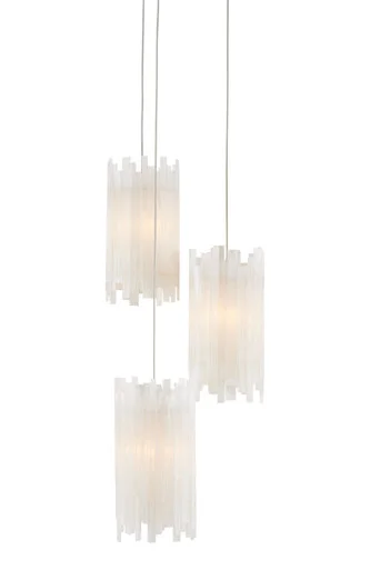 Escenia Collection Three Light Pendant in Frosted White (142|9000-0882)