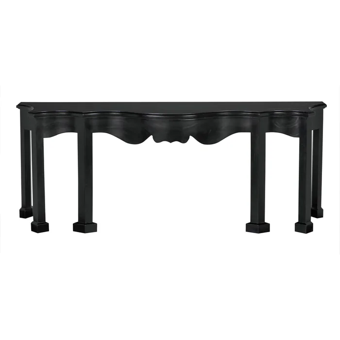 estate console hand rubbed black