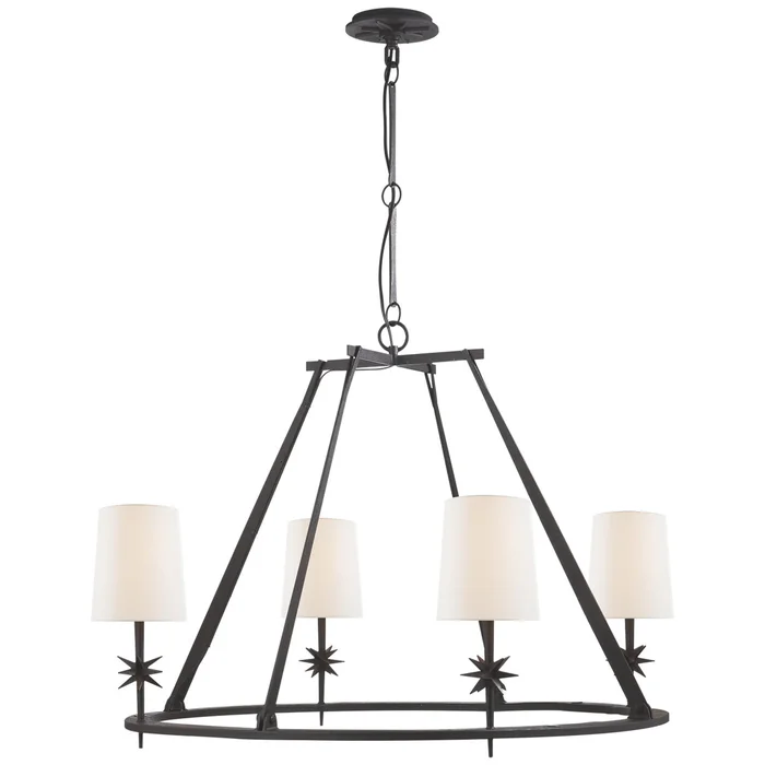Etoile Four Light Chandelier