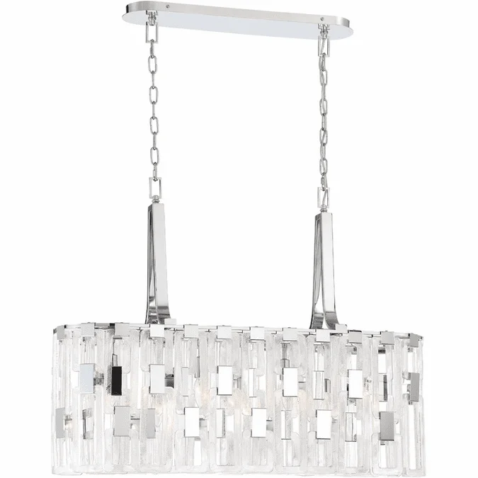 Eurofase 33742-014 Viviana Modern Chrome Island Lighting
