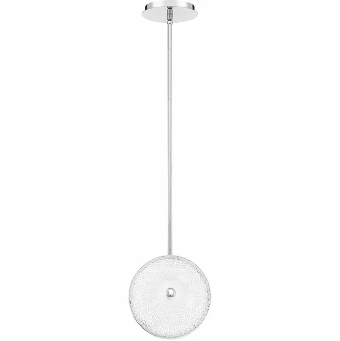 Eurofase 35913-016 Caledonia Modern Chrome LED 6.5″ Mini Hanging Light