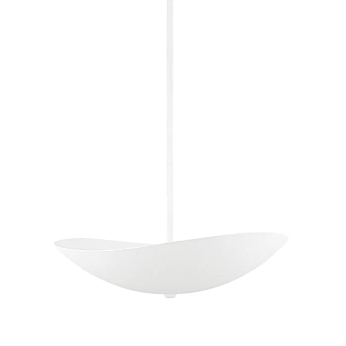 Fabius 6-Light Pendant in White Plaster 24L x 24W x 5.25H