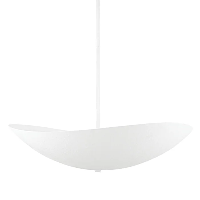 Fabius 8-Light Pendant in White Plaster 36L x 36W x 6H