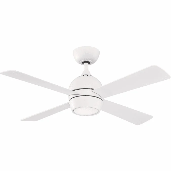 Fanimation FP7644MW Kwad 44 Matte White LED 44″ Ceiling Fan
