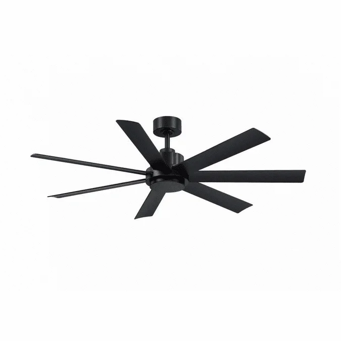 Fanimation FPD6865BLW Pendry 56 Contemporary Black 56″ Ceiling Fan
