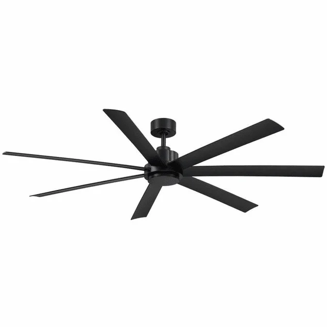 Fanimation FPD6872BLW Pendry 72 Contemporary Black 72″ Ceiling Fan