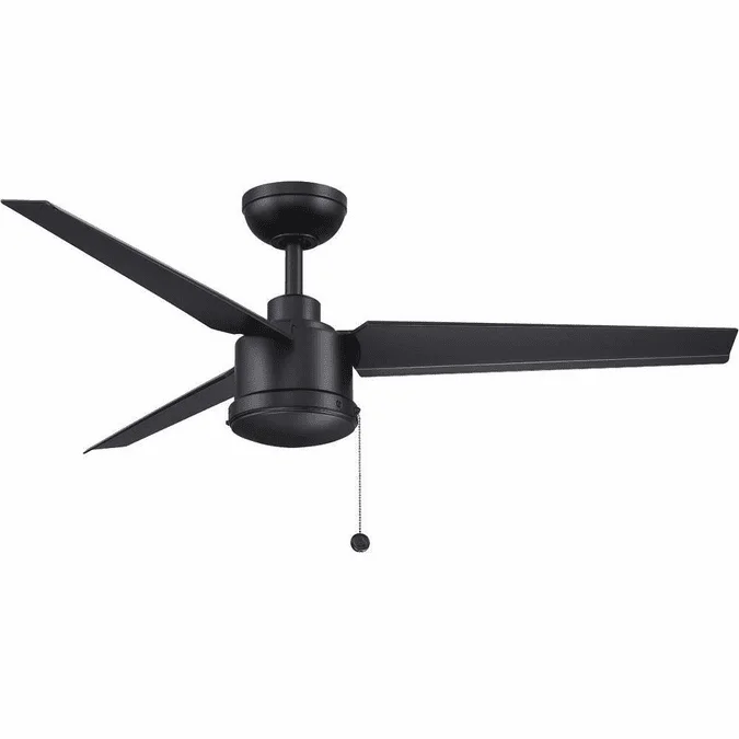 Fanimation FPD7617BLW PC/DC NL Modern Black 52″ Home Ceiling Fan