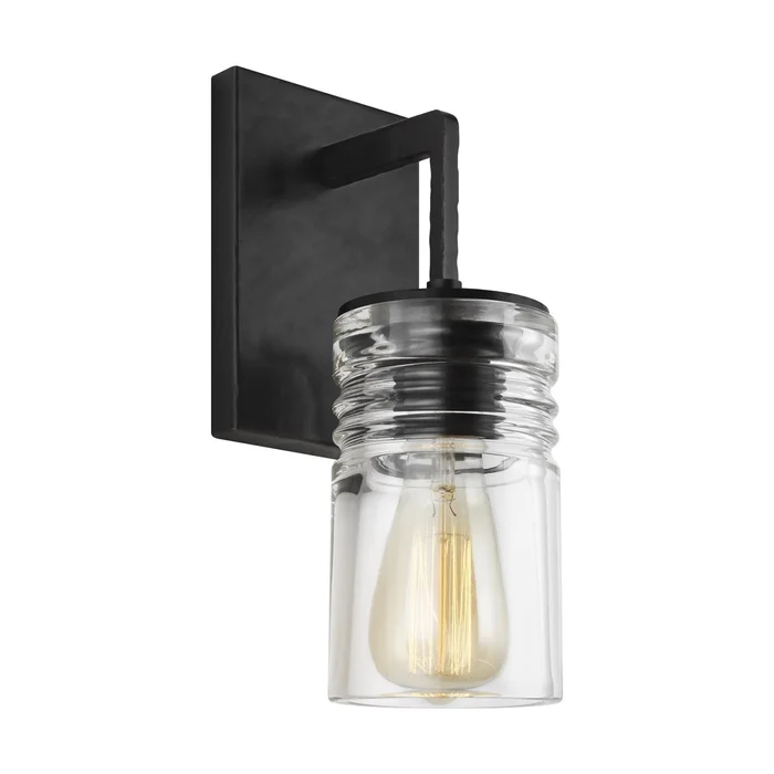 Feiss Ansley 1-LT Wall Sconce – Aged Iron – VS2451AI