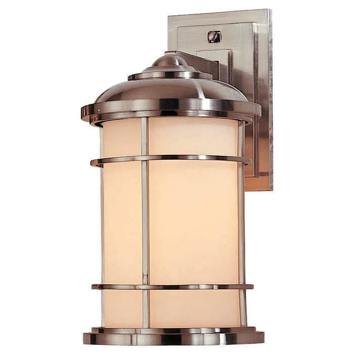 Feiss Lighthouse 1-LT Wall Lantern – Brushed Steel – OL2201BS