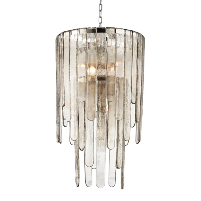 Fenwater 9-Light Chandelier in Polished Nickel 20L x 20W x 35.75H
