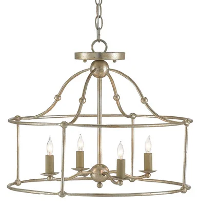 Four Light Lantern in Silver Granello (142|9000-0052)
