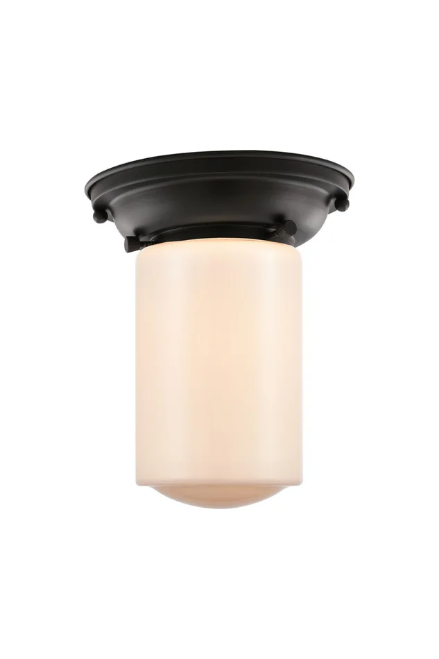 Franklin Restoration LED Flush Mount in Matte Black (405|623-1F-BK-G311-LED)