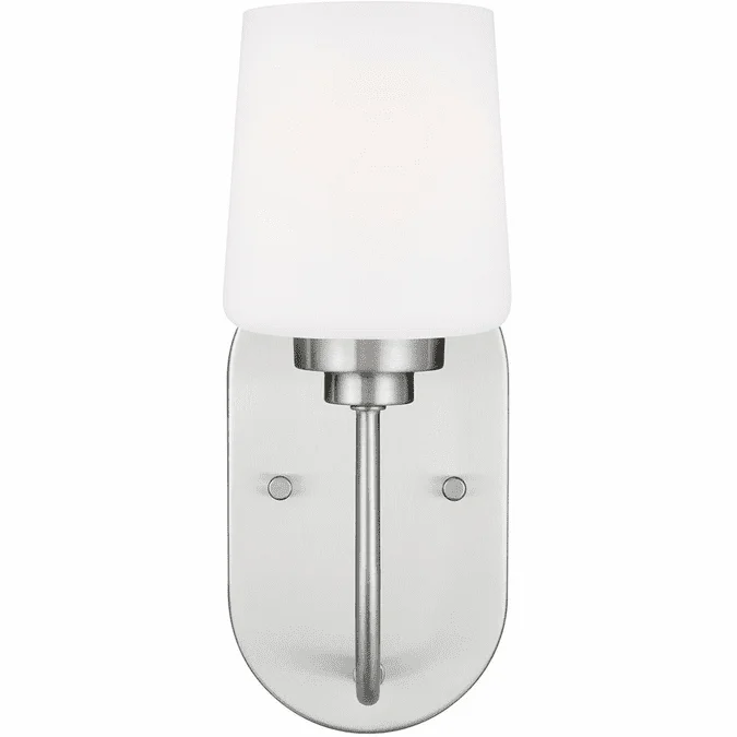 Generation Lighting 4102801EN3-962 Windom Brushed Nickel LED 27″ Sconce Lighting