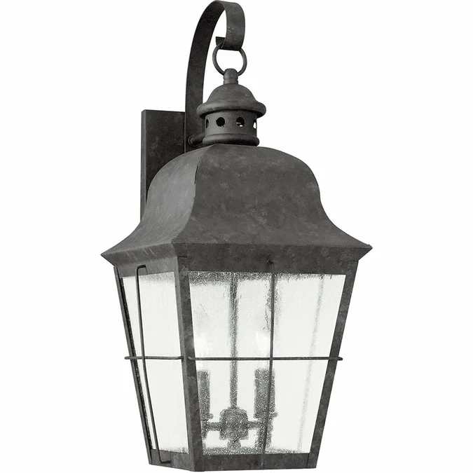 Generation Lighting 8463-46 Chatham Traditional Oxidized Bronze Outdoor 21″ Lighting Wall Sconce