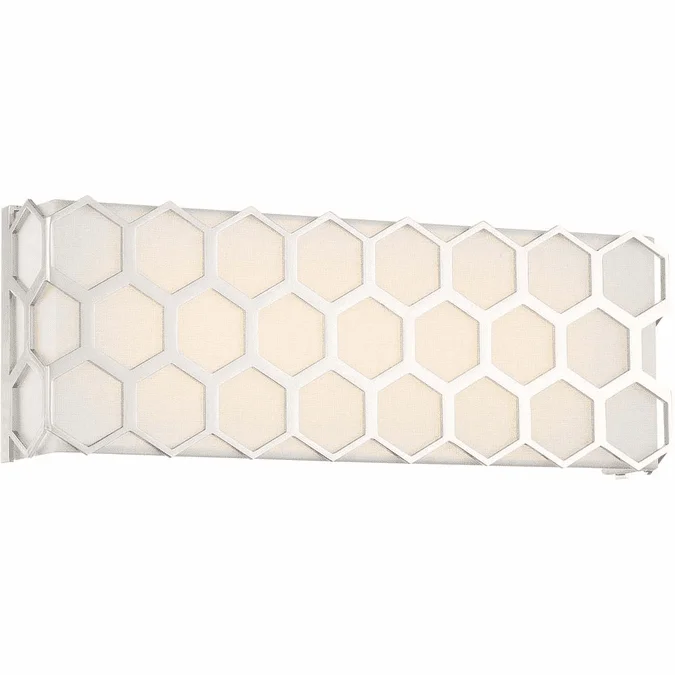 George Kovacs P1892-613-L Missing Link Modern Polished Nickel LED 15″ Bathroom Lighting Sconce