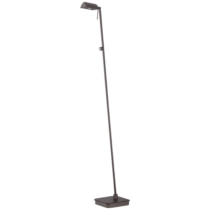 George Kovacs Reading Room Floor Lamp – Copper Bronze Patina – P4344-647