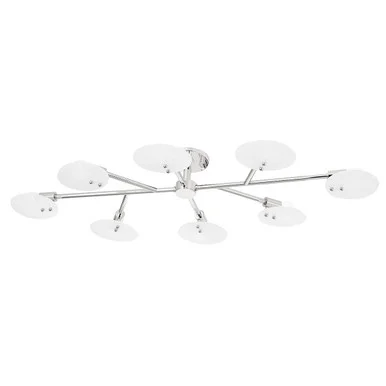 Giselle Eight Light Semi Flush Mount in Polished Nickel (428|H428608-PN)