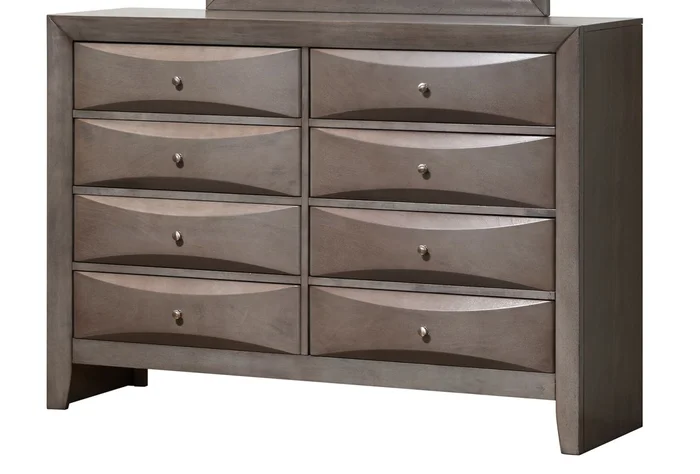 Glory Furniture Dresser in Gray G1505-D