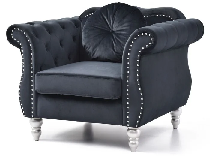 Glory Furniture G0663A Chair in Black G0663A-C