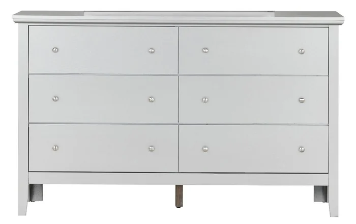 Glory Furniture G1333A Dresser in Silver Champagne G1333-D