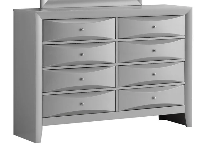 Glory Furniture G1503A Dresser in Silver G1503-D